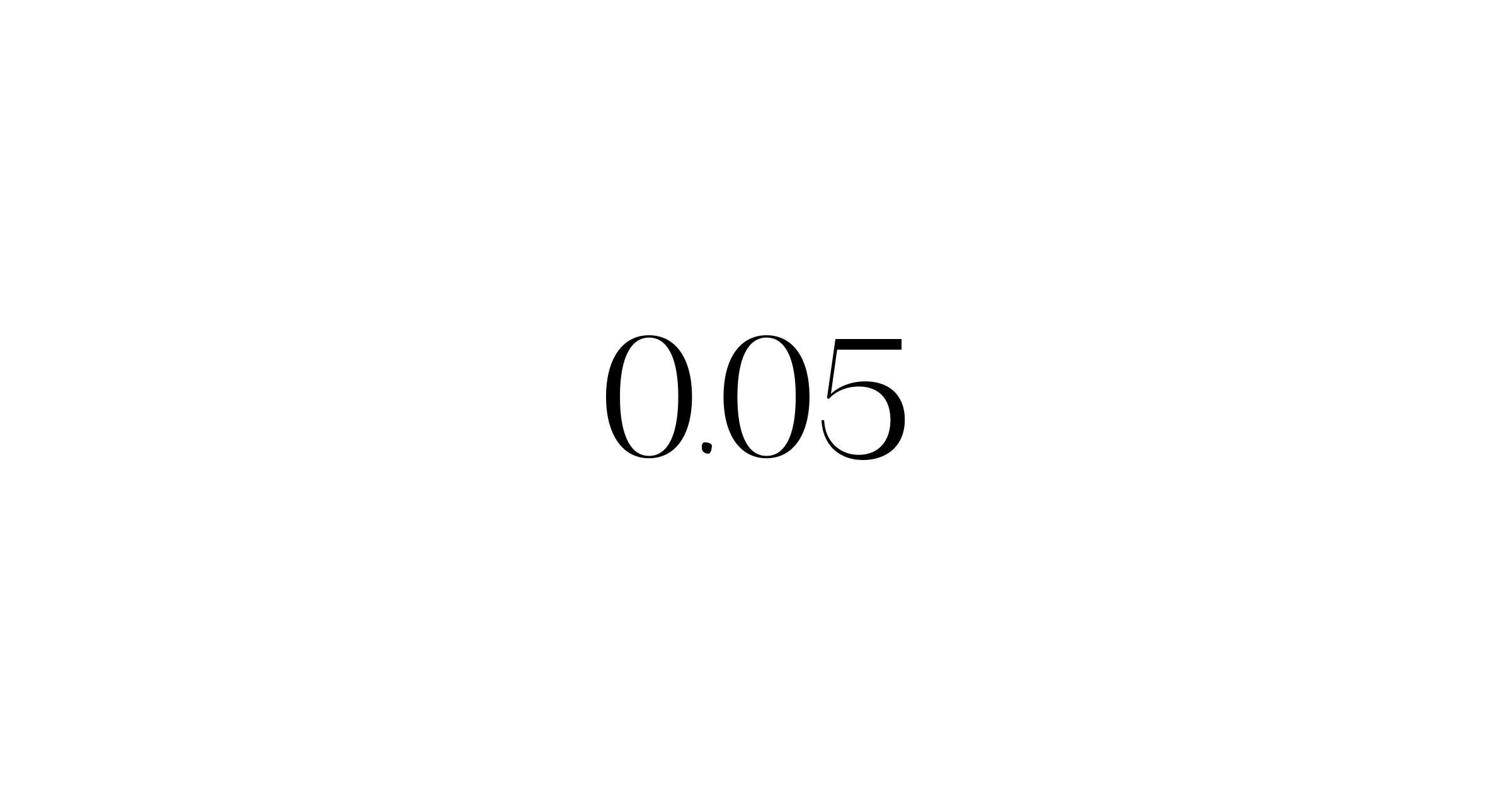 0.05percent
